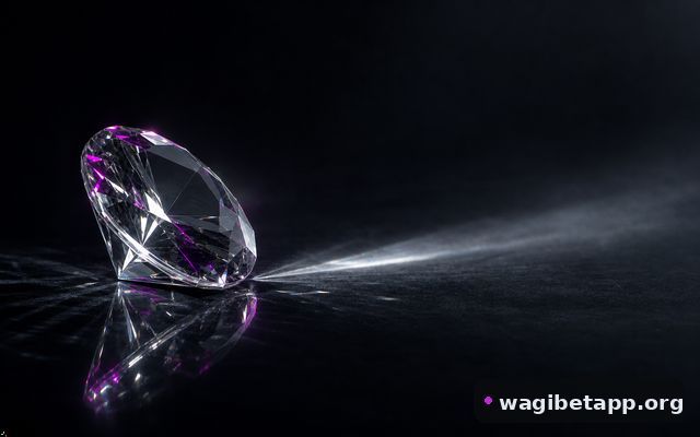 Single gemstone under cool light